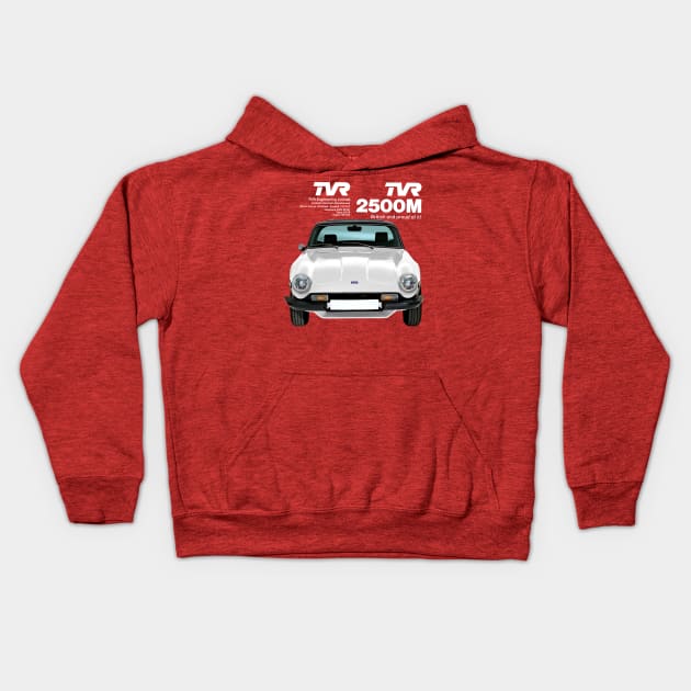 TVR 2500M - advert Kids Hoodie by Throwback Motors